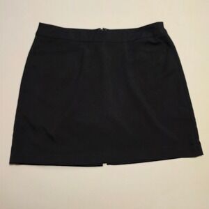 PGA Tour Motionflux 360 Solid Black Performance Golf Skort Size 4